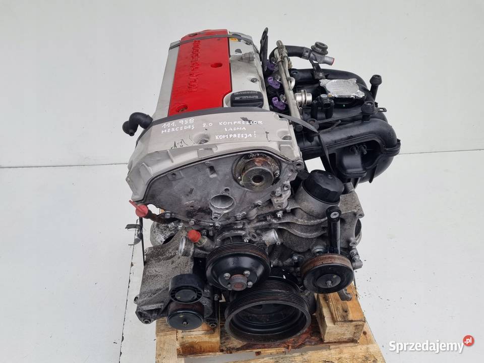 SILNIK KOMPLET Mercedes CLK W208 20 KOMPR 111958 osobowe Janów