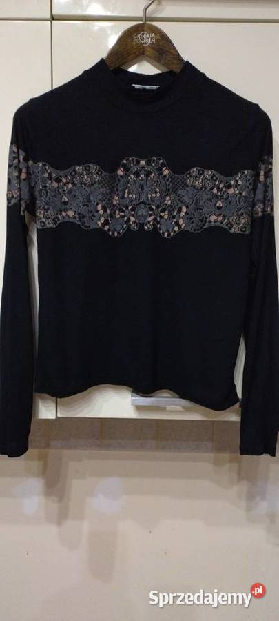 Bluzka półgolf w kolorze bczarnym Lublin sprzedam