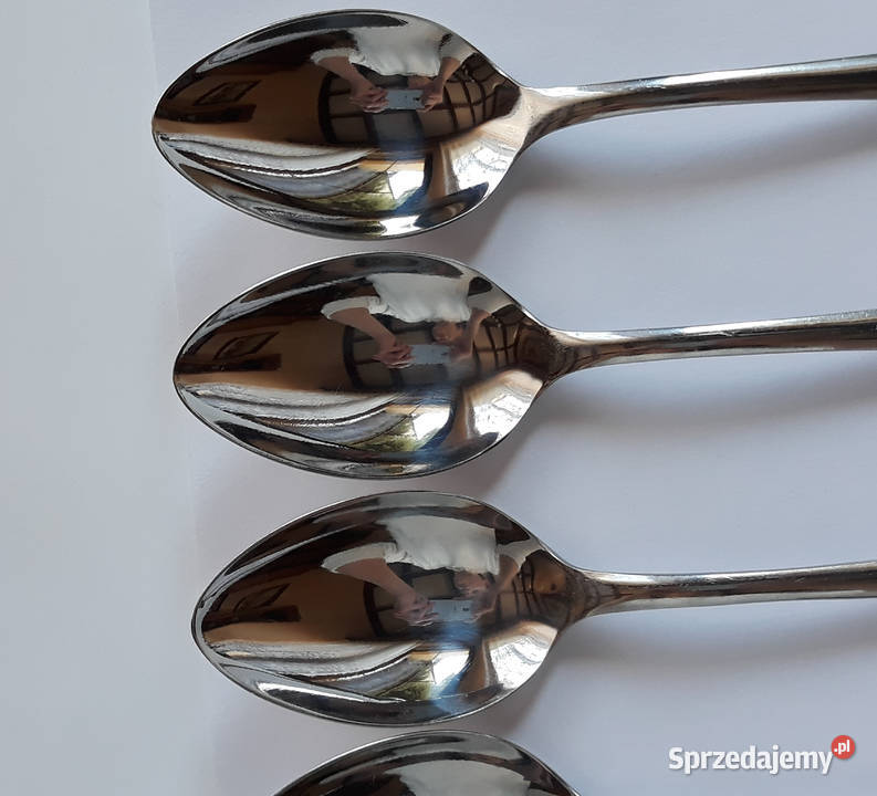 Łyżki obiadowe KANT BAKELIT Gerlach sztućce PRL śląskie Dąbrowa Górnicza