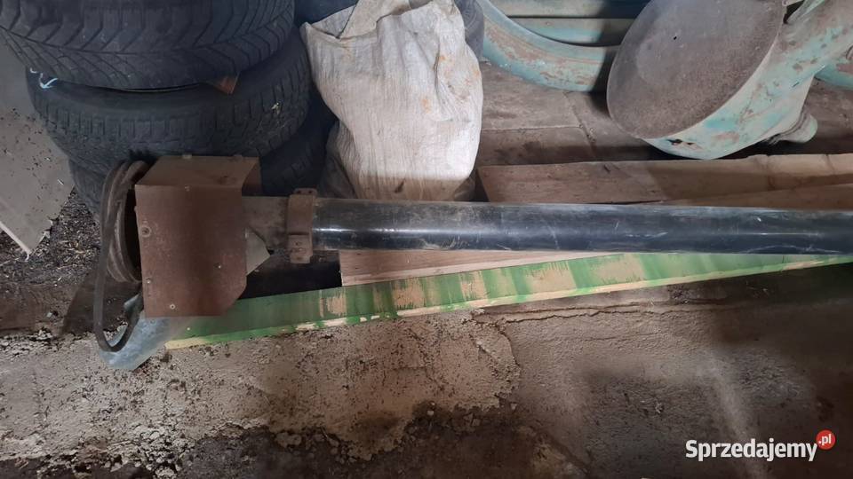 Żmijka do zboża siewnika 280m fi 110 na wózku Piotrowice