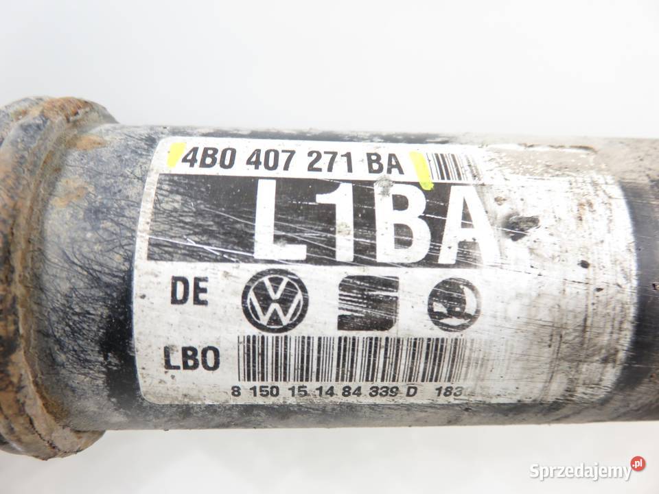 PÓŁOŚ LEWA PRZEDNIA AUDI A6 4B2 C5 25 TDI BFC