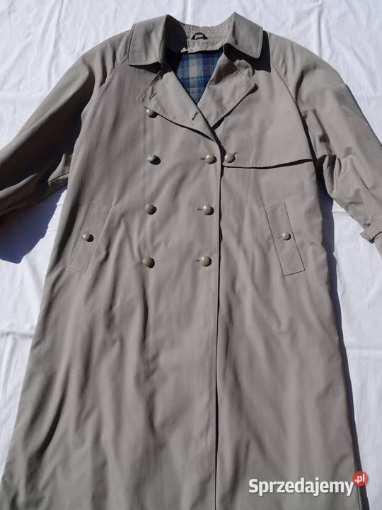 Płaszcz Prochowiec Ocieplony 2w1 vintage 44 46 Moda i Styl małopolskie Nowy Sącz