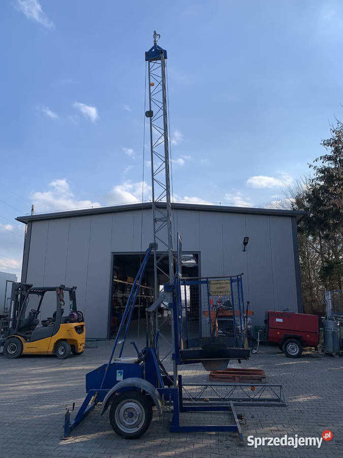 Winda Budowlana wyciąg HERZOG Junior 200 230v 9m Maszyny budowlane Poznań