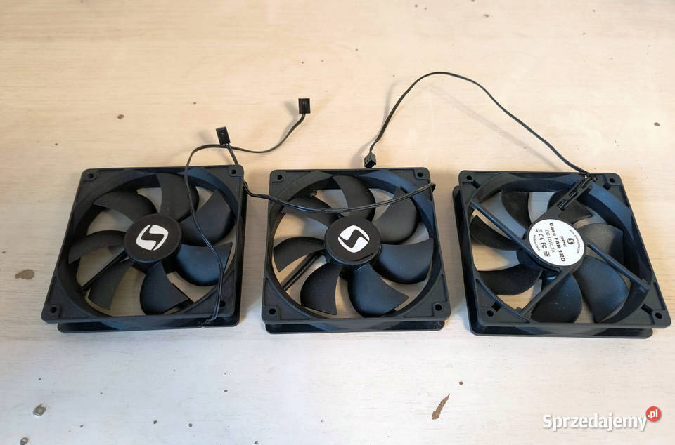 3 x wentylator do obudowy PC SPC Case Fan 120 Midi Tower wielkopolskie Poznań