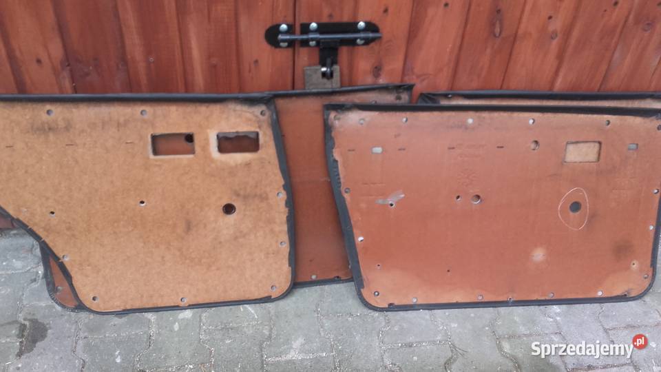 boczki drzwiowe tapicerka opel kadett GT CS Jastrzębie-Zdrój