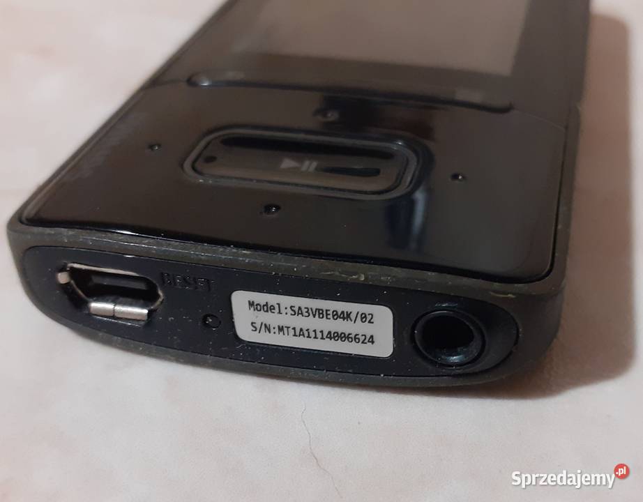 Odtwarzacz MP4 Philips Go Gear Vibe 4 GB sprzedam