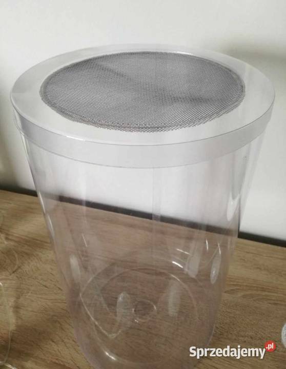 Terrarium tuba hodowlana z wentylacją 21x35 śląskie Żory