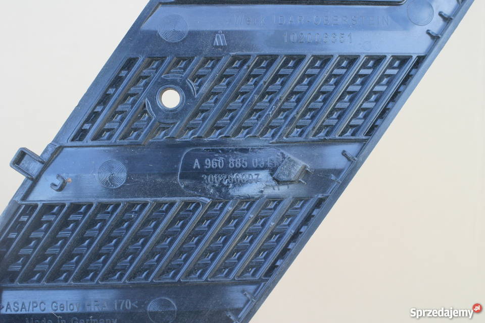 MERCEDES ACTROS MP4 STOPIEŃ ZDERZAKA ŚRODKOWY Karoseria Bieleń sprzedam