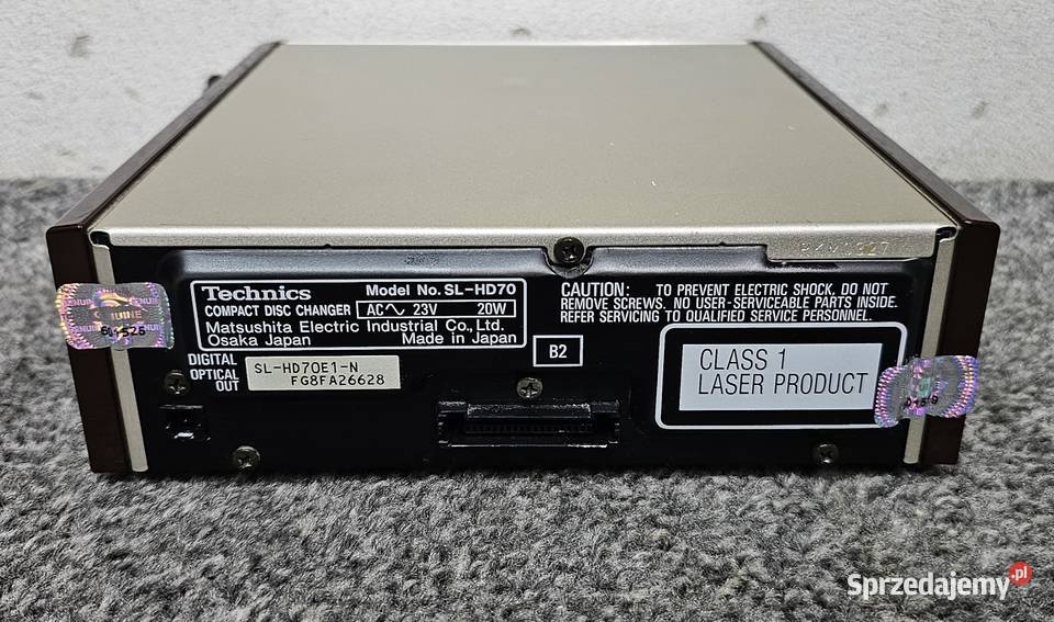 Technics Compact Disc Player SLHD70 Kraków