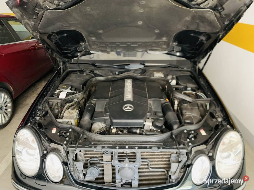 Mercedes W211 E500 stan bezwypadkowy 306KM kujawsko-pomorskie Toruń