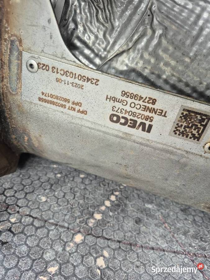 Katalizator DPF Iveco Stralis Sway Tway Obłotne