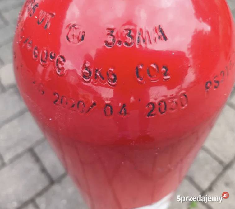 Gaśnica śniegowa 5 wymiana na butlę CO2 Pozostałe