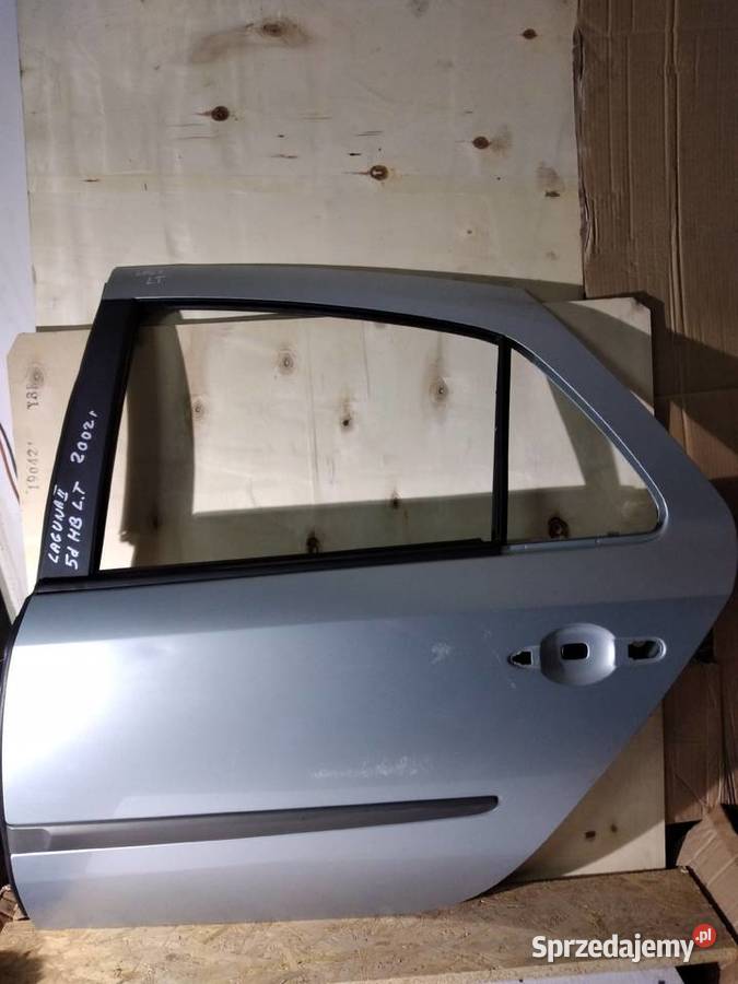 DRZWI RENAULT LAGUNA II TYLNE LEWE KOMBI SILVER