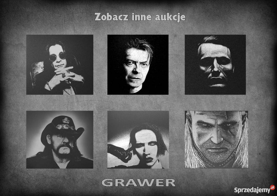 Lemmy Motorhead Obraz wykonany ręcznieOryginalny Sandomierz