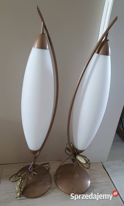 Lampy stojące podłogowa i dwie stołowe Podanin