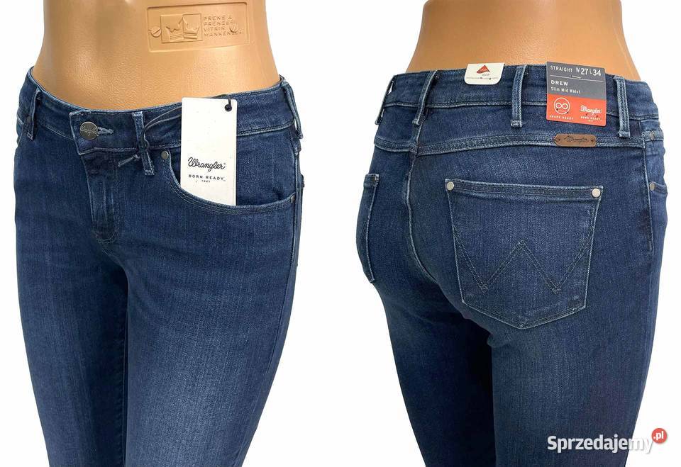 Spodnie damskie Wrangler Drew Blown Away W27 L34 Pisz