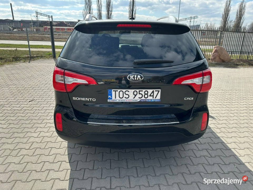 Kia Sorento 20crdi 4x4 7os Ciemne szyby Czarna nieuszkodzony Ostrowiec Świętokrzyski