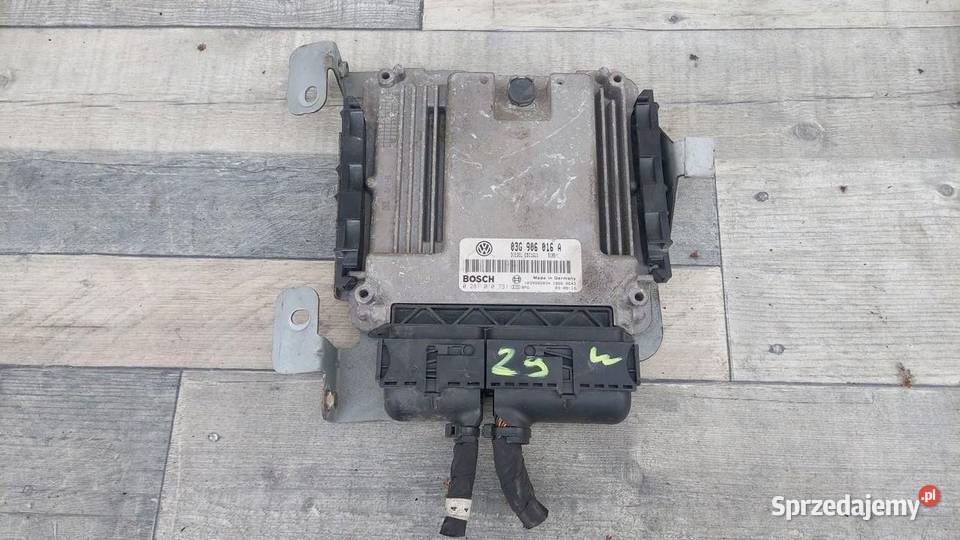 STEROWNIK SILNIKA KOMPUTER VOLKSWAGEN TOURAN I 1 Gliwice