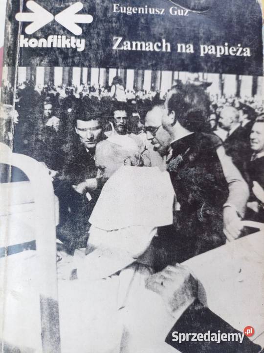 Zamach na papieża książki Warszawa księgarnia Praga unikat
