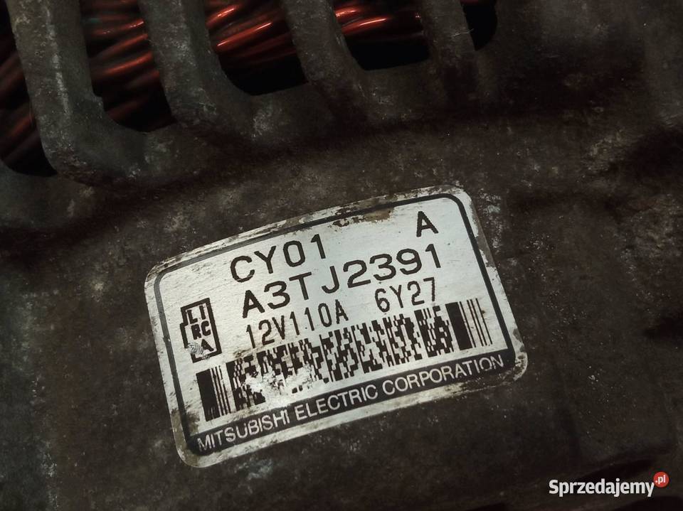 ALTERNATOR A3TJ2391 35 V6 Mazda CX9 I 2006 Układ elektryczny silnika
