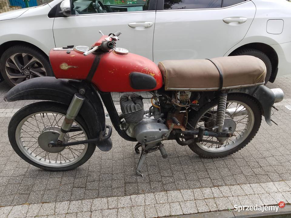 Motocykl MZ Es125 Trophy 54 letni Plewiska sprzedam