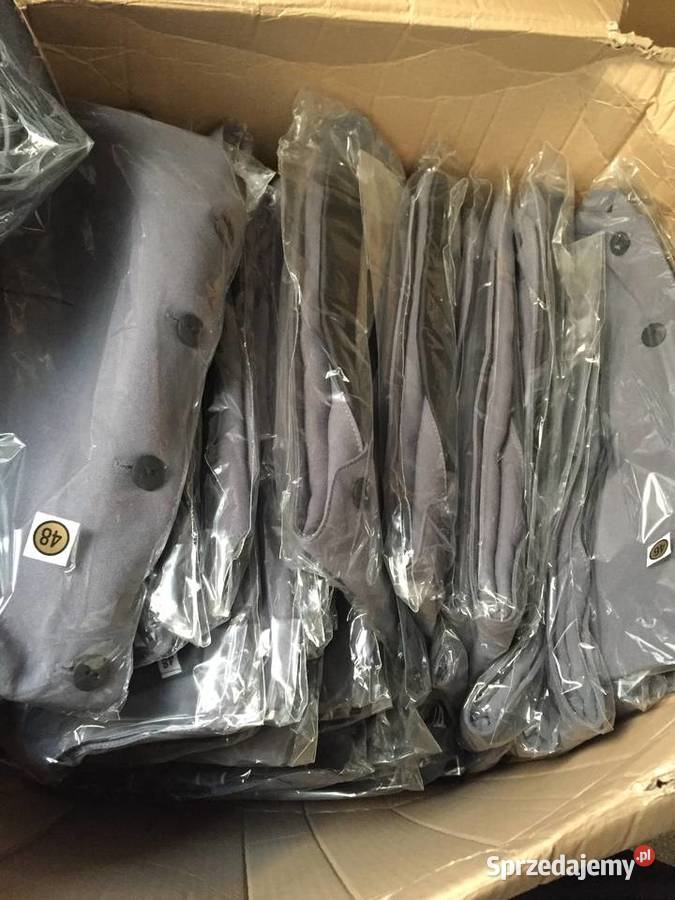 Kamizelki kelnerskie jasny grafit różne rozmiary Wrocław