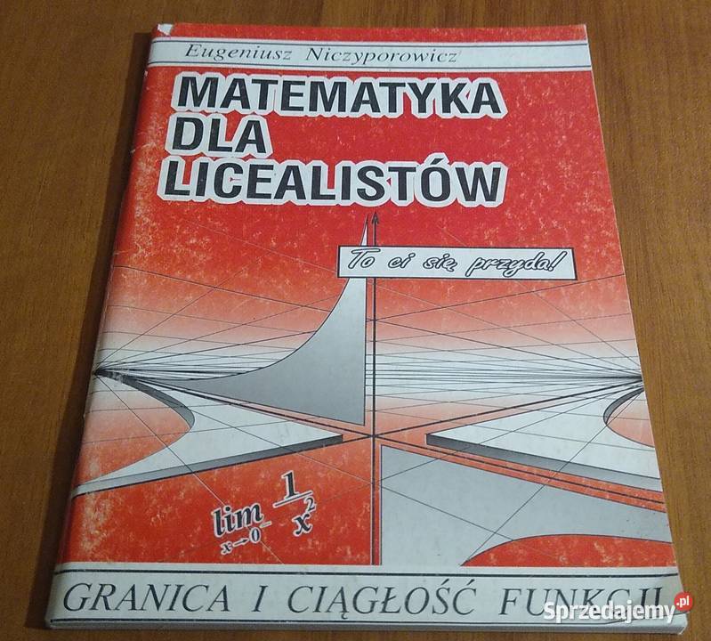 Granica i ciągłość funkcji Matematyka sprzedam