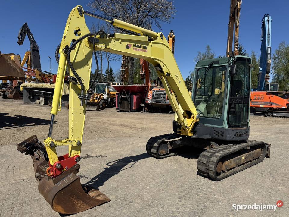 Koparka Yanmar Vio 55 2007r 9500h Koparki Chojnów sprzedam
