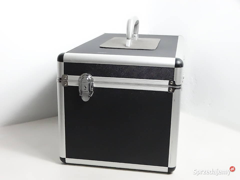Duży Solidny Kufer Aluminiowy 49 z Szufladami Pozostałe Biłgoraj