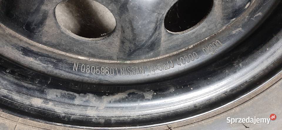 Koło zapasowe Nissan sprzedam