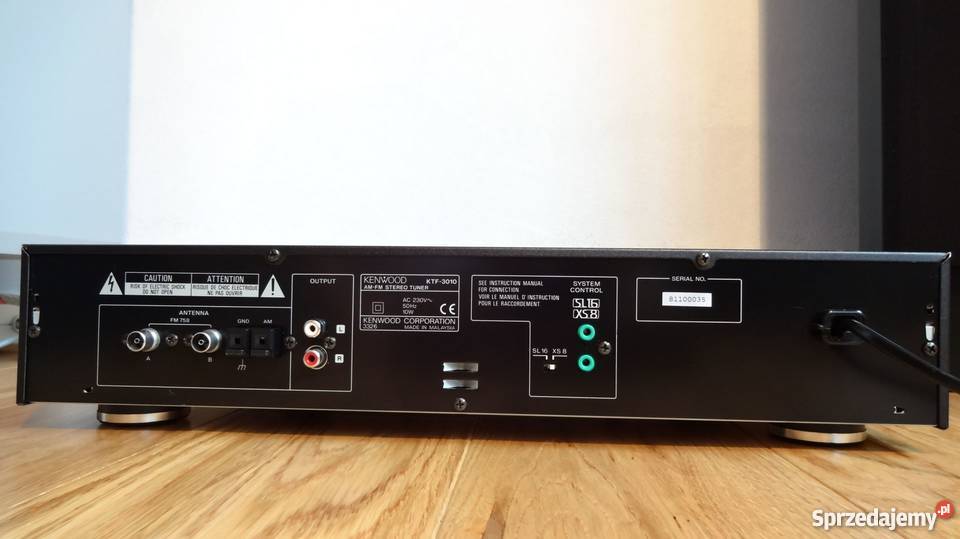 TUNER RADIOWY KENWOOD KTF3010 RDSEON doskonały dolnośląskie