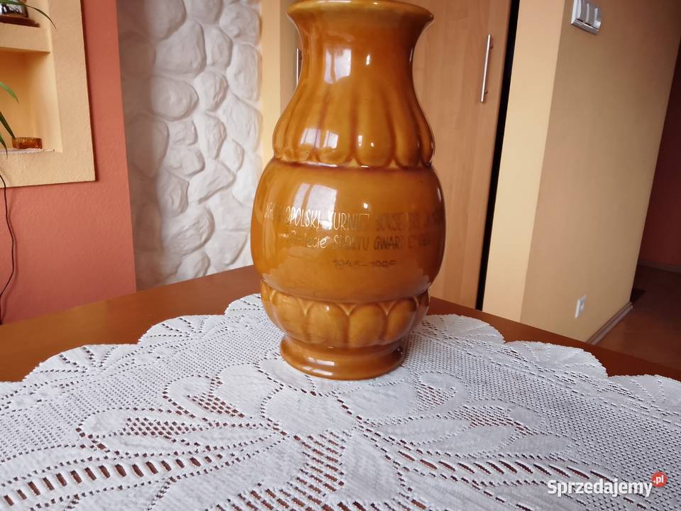 Duży wazon na kwiaty Zakłady Porcelitu Pruszków Wazony Sosnowiec sprzedam