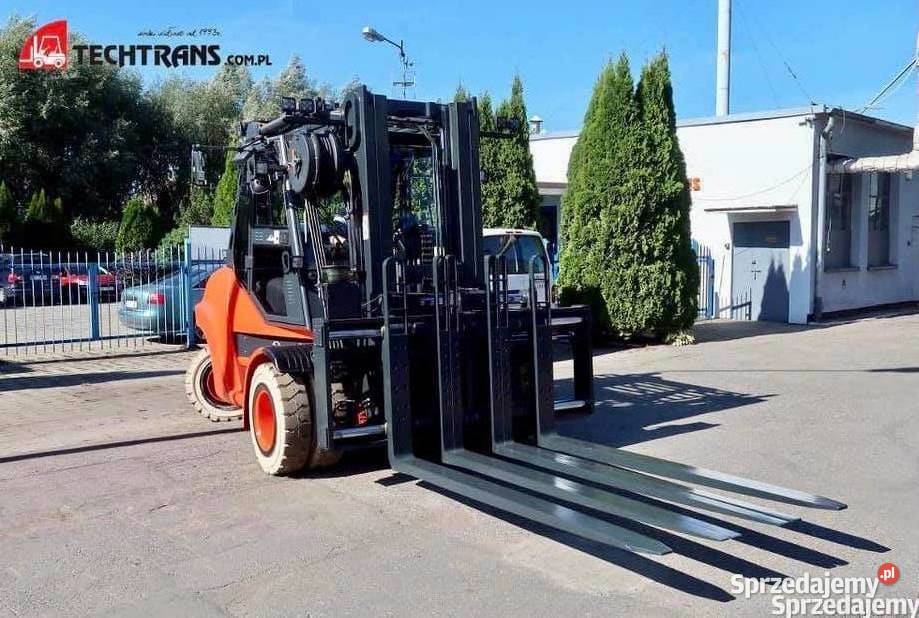 Linde H80 T Wózek widłowy używany 8 ton udźwigu Motoryzacja Elbląg