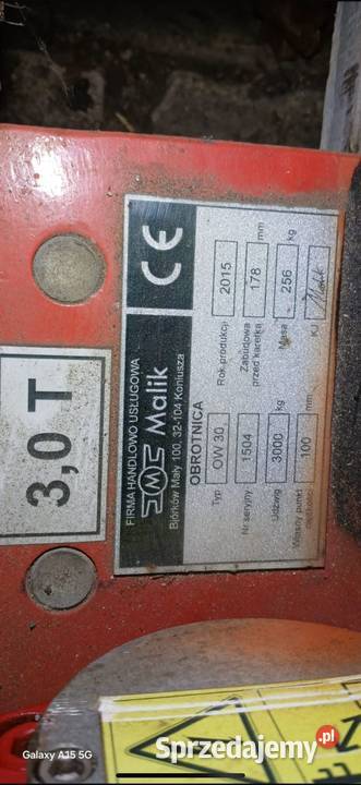 Przystawka do widlaków Pozostałe Nysa