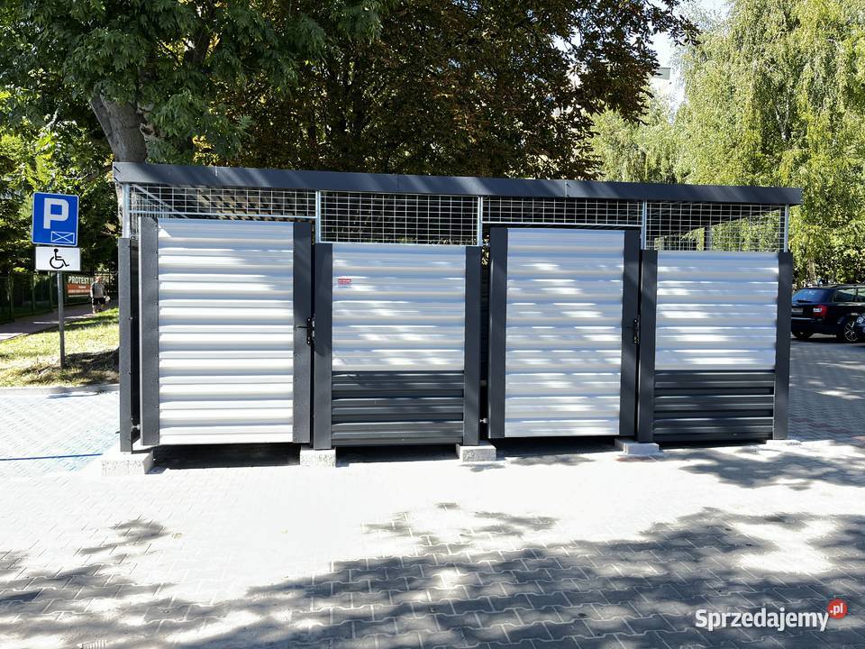 Wiata śmietnikowa 3x2 producent