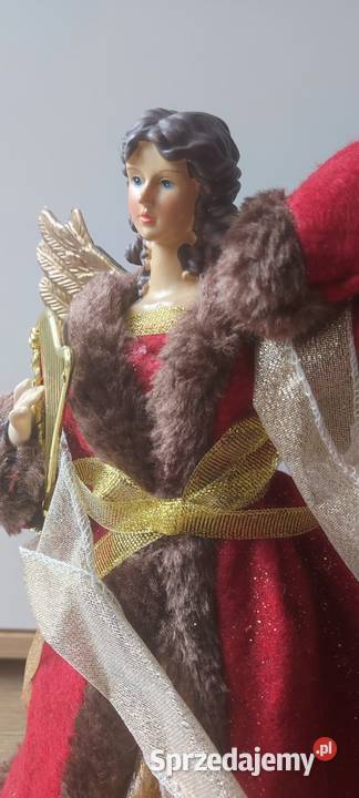 Figura tradycyjny anioł święta czubek i do Wieliczka