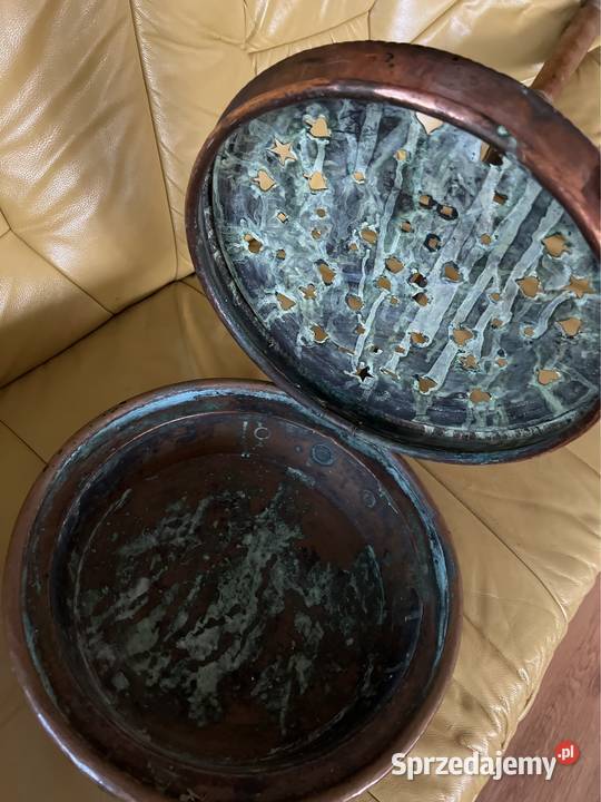 stara miedziana szkandela