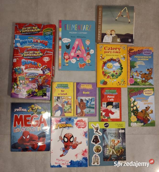 Zestaw książeczek dzieci wiersze kolorowanki Książki dla dzieci Szczecin