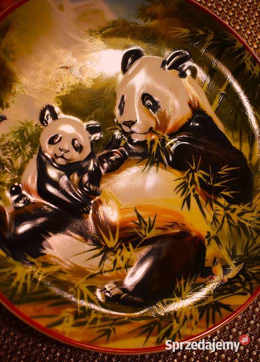 Panda talerz ozdobny porcelanowy VilleroyBoch kujawsko-pomorskie sprzedam