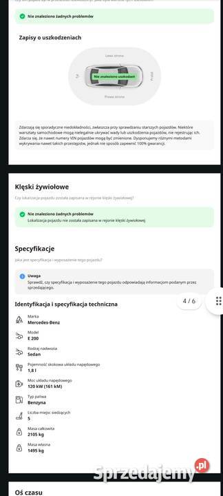 Mercedes w211 elektryczne szyby Samochody osobowe kujawsko-pomorskie Chodecz