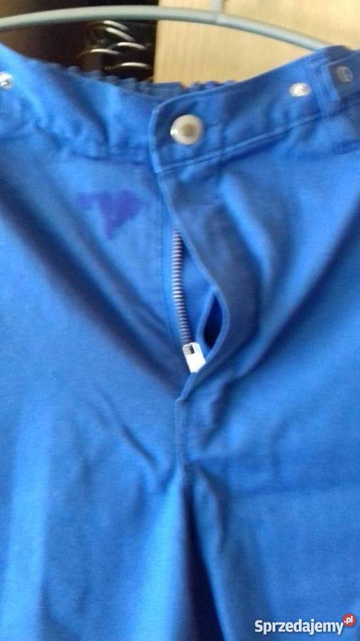 Spodnie niebieskie robocze