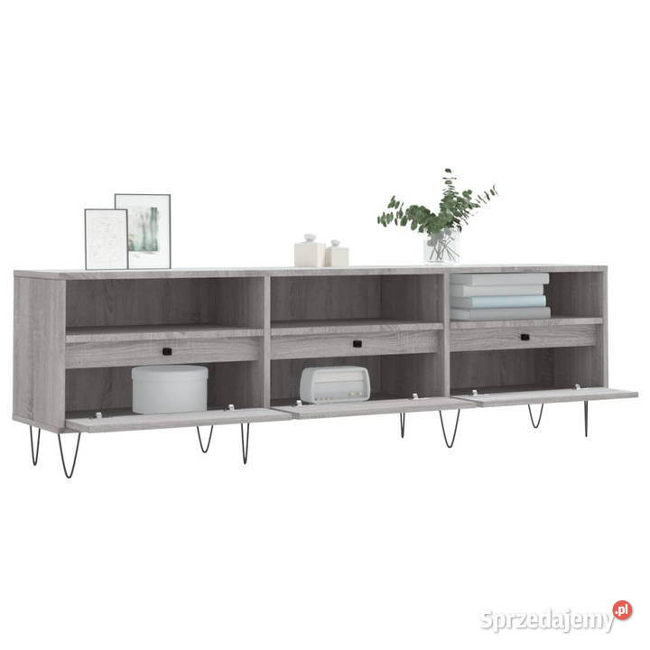 Szafka pod TV szary dąb sonoma 150x30x445 Warszawa