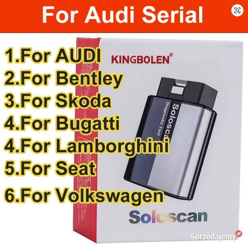 Interfejs diagnostyczny Kingbolen Soloscan Audi Piotrków Trybunalski