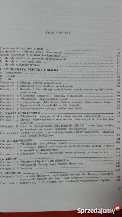 Ćwiczenia z Biochemii JStrzeżek AWołos UWM Olsztyn
