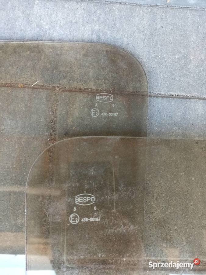 Boczne szyby brązowe brown Fiat 126p Maluch