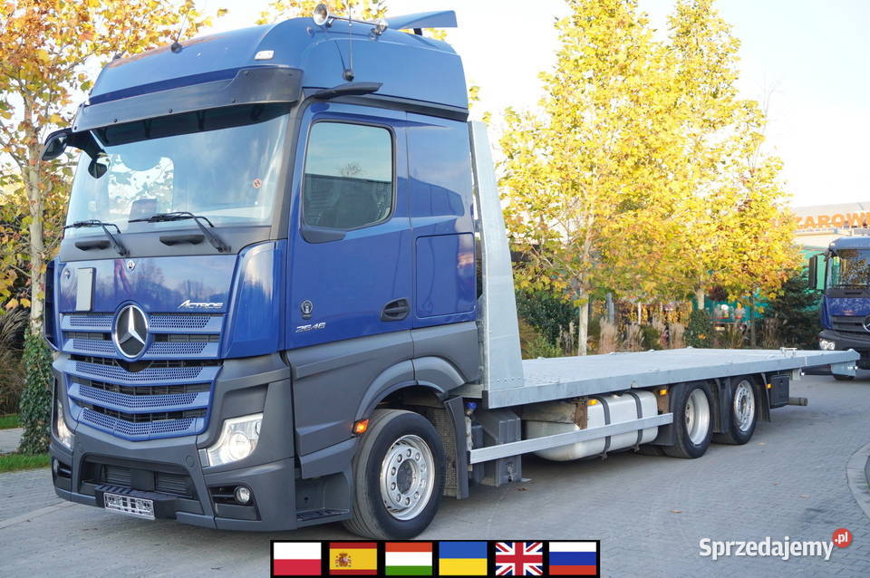 MercedesBenz Actros 2546 MP5 6x2 NOWA Laweta 95 kabina sypialna Kraków