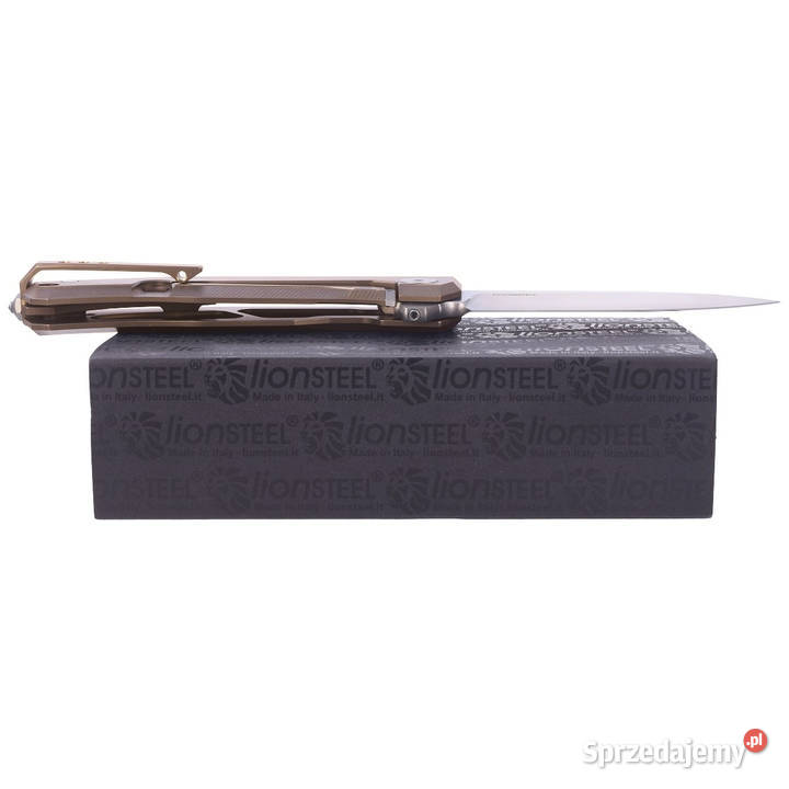 Nóż składany LionSteel Myto Bronze Titanium sprzedam