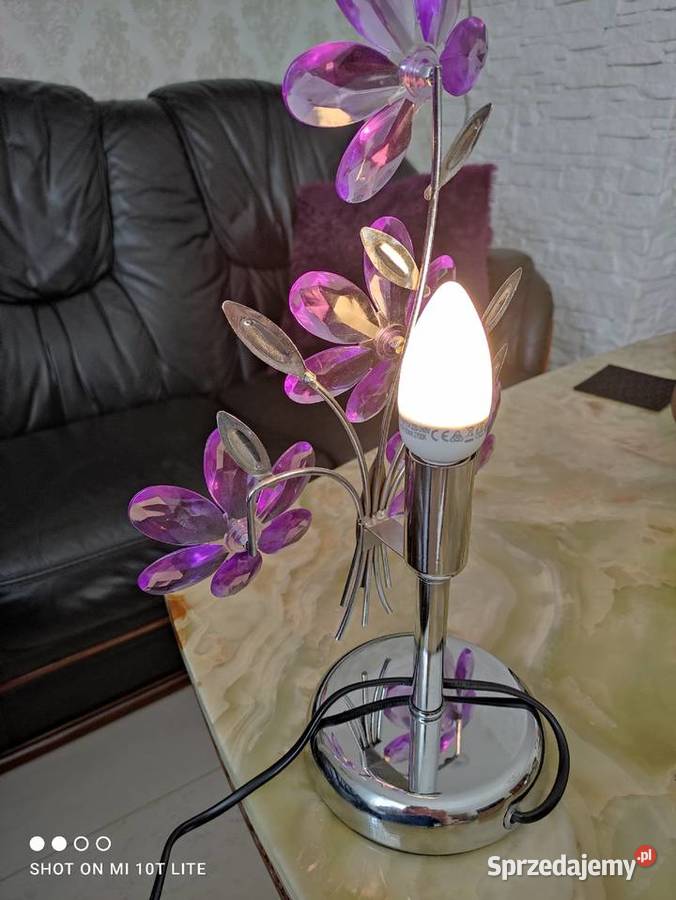 Piękna lampka krysztalowa Żary