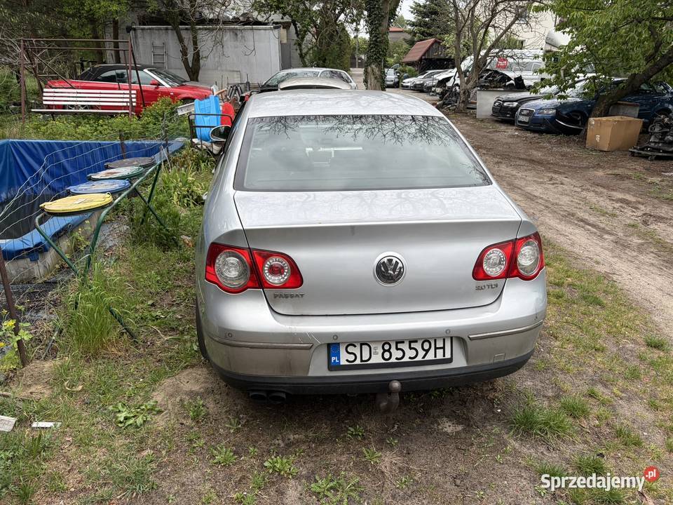 USZKODZONY SILNIK Volkswagen Passat B6 2007 czujnik zmierzchu Dąbrowa Górnicza