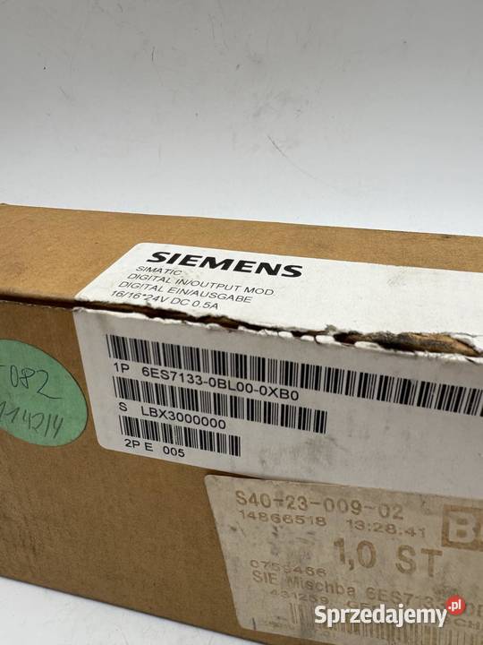 Siemens 6ES71330BL000XB0 IO Module Warszawa sprzedam